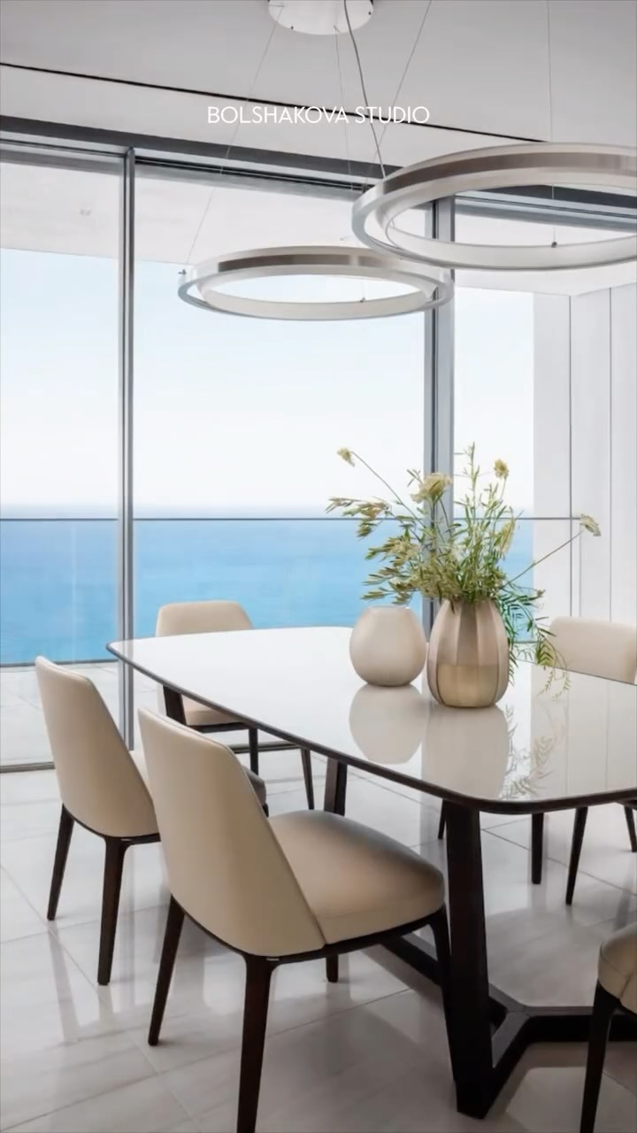 Inspired by the serene beauty of Cyprus — its endless blue sea, rocky cliffs, and gentle sunlight — this luxurious three-bedroom apartment embodies the essence of modern Mediterranean living.

Designed by Bolshakova Studio, the space combines functionality and refined aesthetics through creamy beige tones, soft textures, and a minimalist-chic approach.

Open-plan areas, marble details, and panoramic sea views create a seamless harmony between interior and nature.

Design Team: @natalybolshakova @kalinina_iryna_ukraina @a.grigorenko @andenonex
Photo: @vigojansons

#BolshakovaStudio #InteriorDesign #Limassol #MediterraneanStyle #DesignInspiration #LuxuryApartments #CyprusDesign
