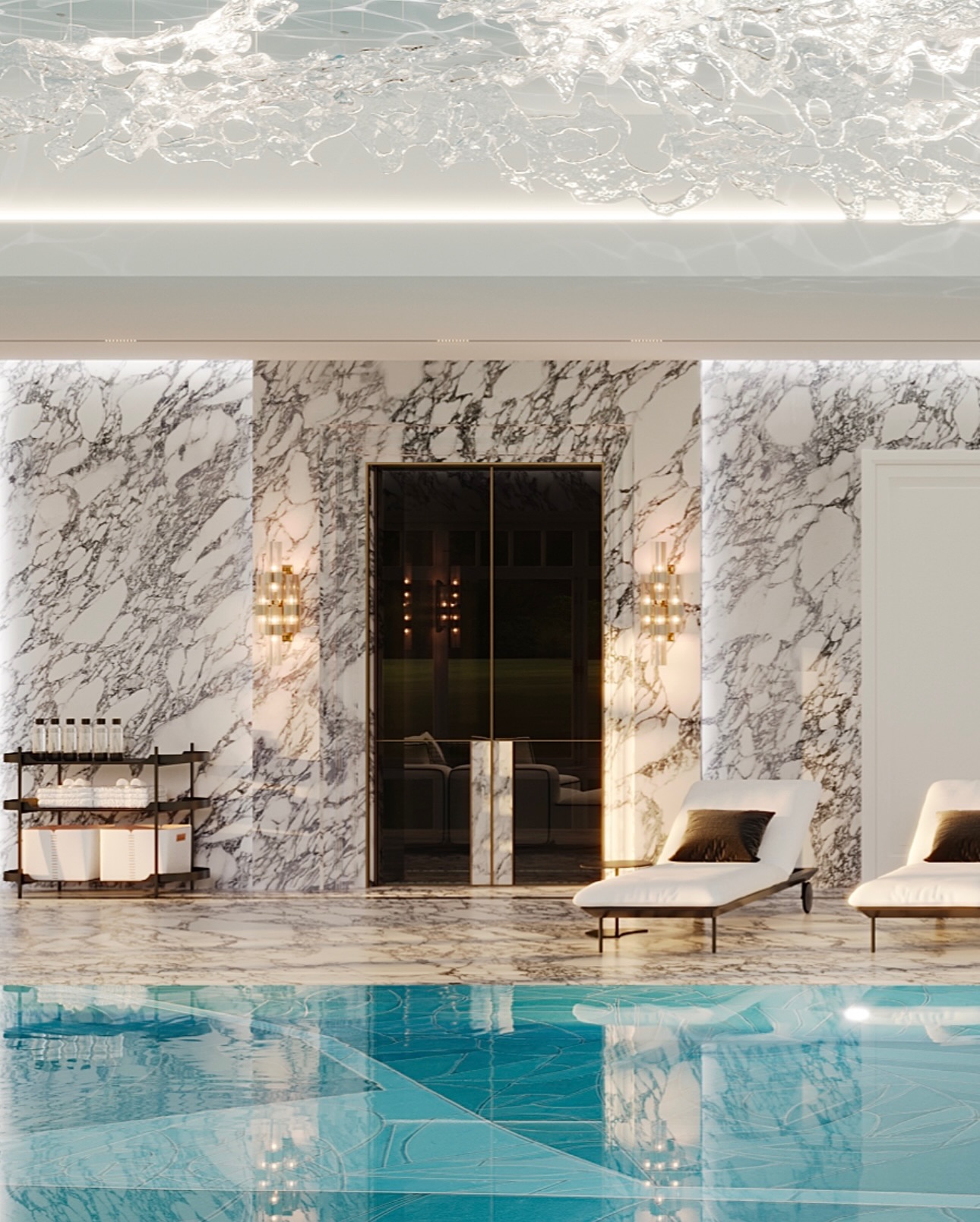 A space where architecture meets a sense of calm.

These renders explore the idea of a contemporary wellness interior — open, light-filled, and deliberately restrained. Natural stone, soft reflections of water, and carefully balanced proportions create an atmosphere that feels quiet, fluid, and timeless. Every detail works together to support a feeling of ease, privacy, and understated luxury.

For us, wellness spaces are not about excess.
They are about balance, tactility, and emotion — places where form supports rest, and design becomes a background for well-being.

Team: @natalybolshakova @andrii.shuliak
 @kalinina_iryna_ukraina  @olha_drachuk  @olga_boyko_n

Contact us:
welcome@bolshakovastudio.com
www.bolshakovastudio.com