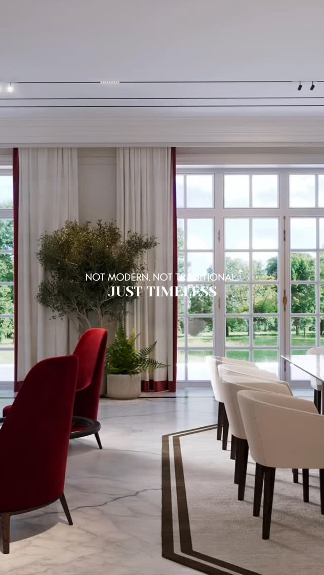 What do we mean when we say timeless?

A design that transcends trends, balancing refined materials, thoughtful proportions, and a sense of effortless harmony. Created not for a certain era, but to remain relevant and beautiful for years to come.

Timeless by design.

#TimelessInteriors #InteriorDesign #LuxuryInteriors #InteriorArchitecture #BolshakovaStudio