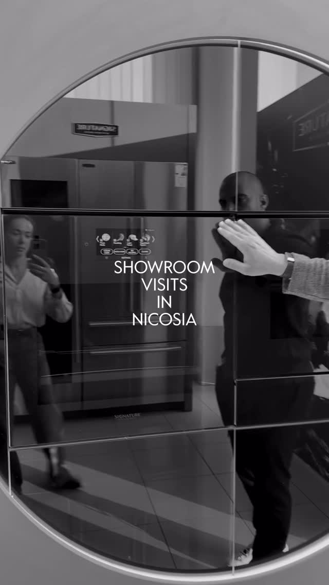 A day of showroom visits in Nicosia.

From home appliances and technology solutions at @asepa.trading to contemporary furniture and design at @essere_cyprus.

Two showroom visits, each offering a different perspective on the world of interiors.
